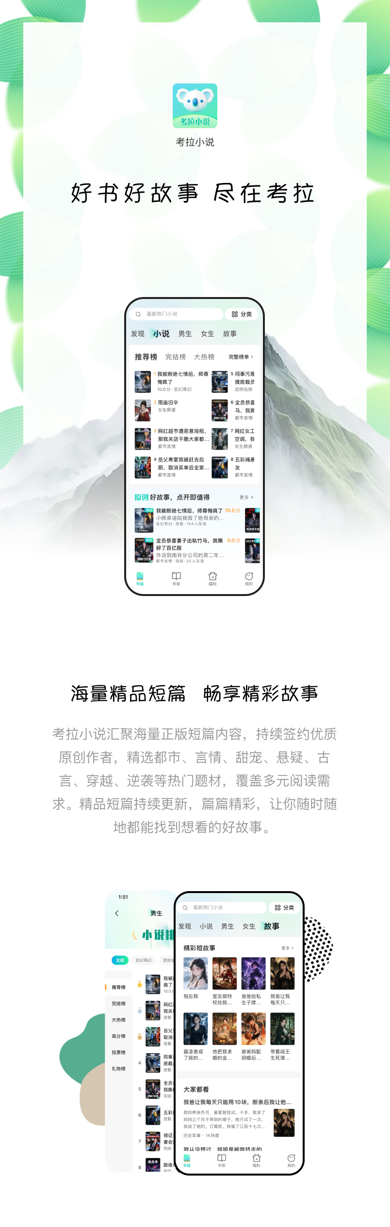 考拉小说 - 好书好故事 尽在考拉